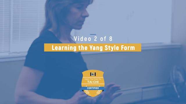 PART 2 - Learning the Yang Style Form 