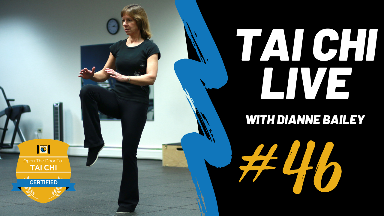 Ep. 46 Tai Chi LIVE --- Where are your feet?