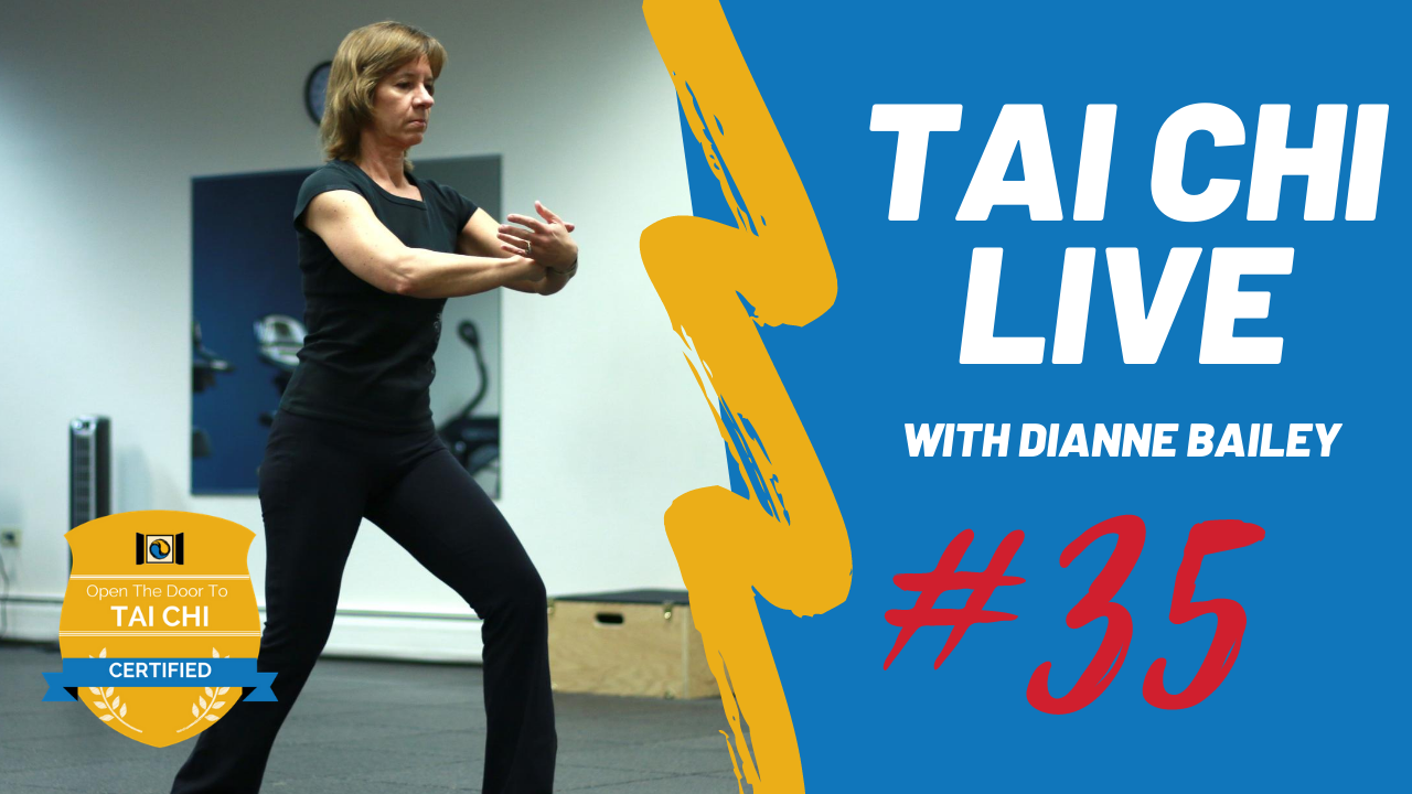 Ep. 35 Tai Chi LIVE --- Improving the Ward Off Series/Sequence