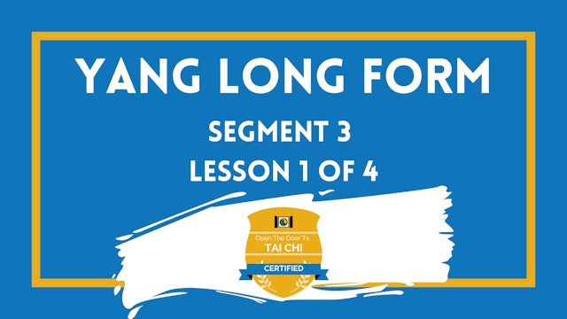 Long Form Segment 3 - Part 1 of 4 