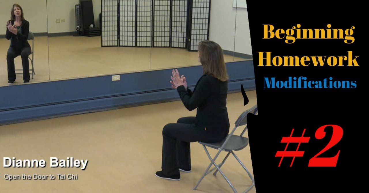 Beginning Homework 2 Seated Modifications Modified Tai Chi Open The Door To Tai Chi