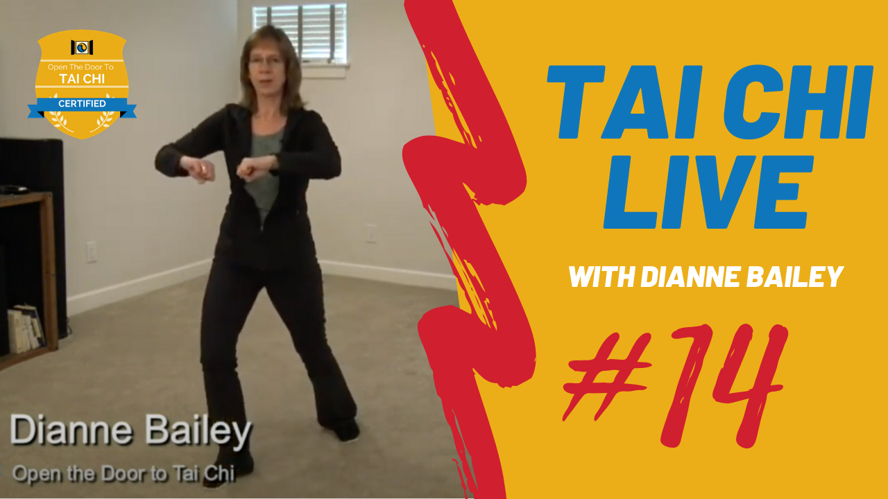 Ep. 14 Tai Chi LIVE --- 7 Minutes of Serenity - Rooted and Grounded