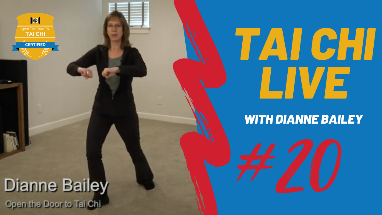 Ep. 20 Tai Chi LIVE --- 7 Minutes of Serenity - Continuous Movement