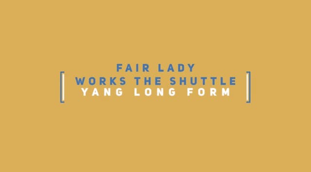 Yang Long Form: Fair Lady Works the S...