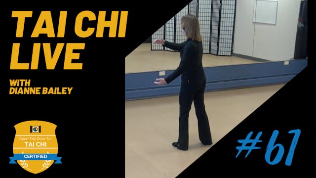 Ep. 61 Tai Chi LIVE --- Brain Challen...