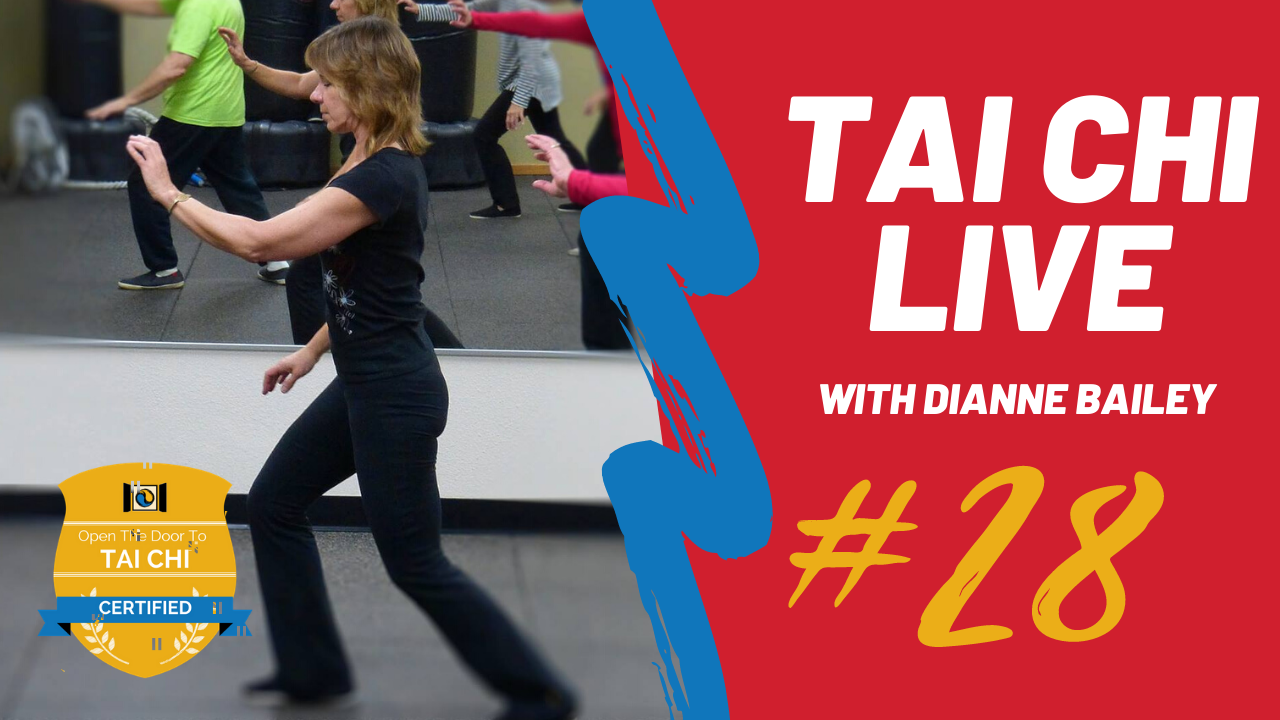 Ep. 28 Tai Chi LIVE --- Yang style 24 form - Stability