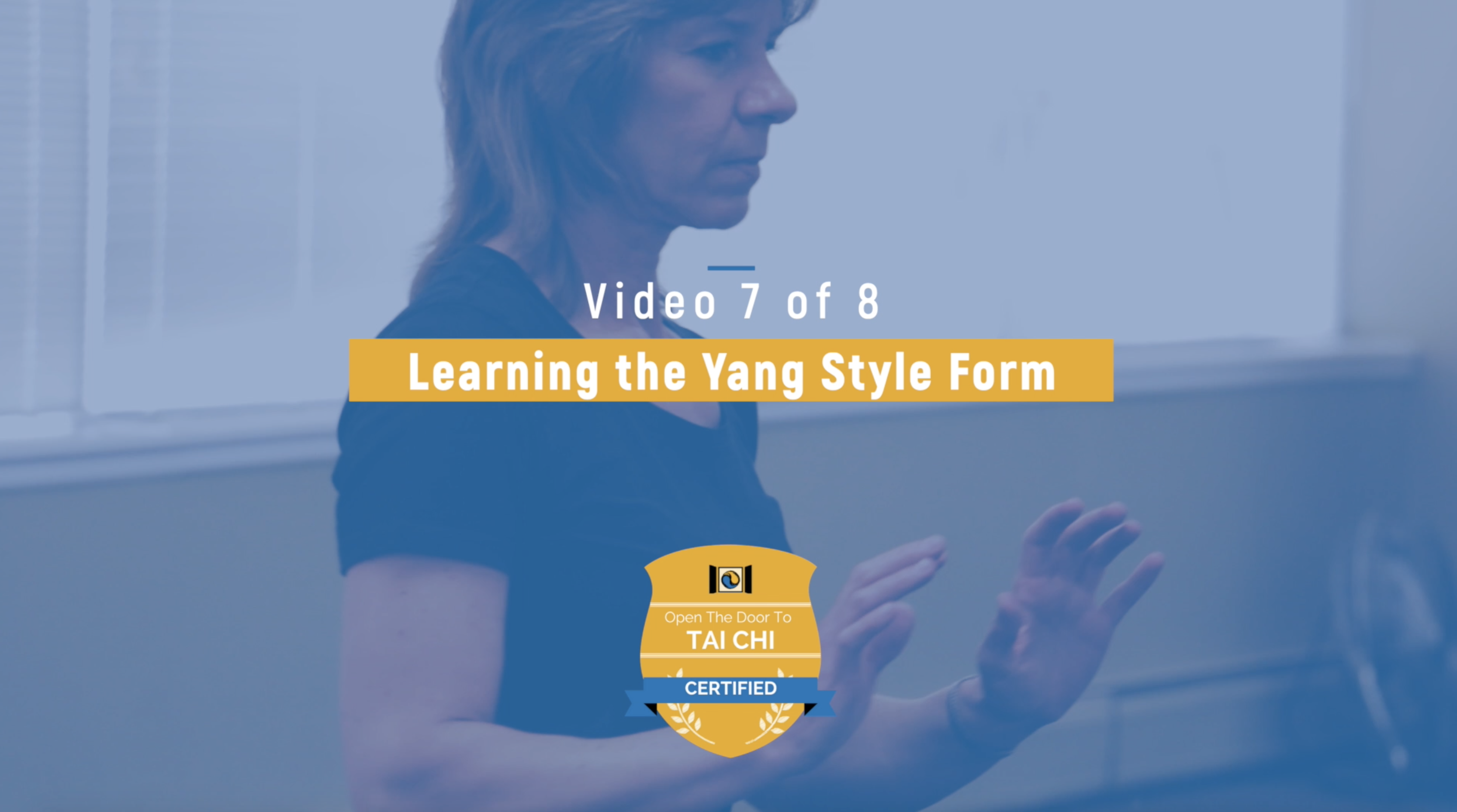 PART 7 - Learning the Yang Style Form  