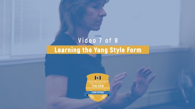 PART 7 - Learning the Yang Style Form  