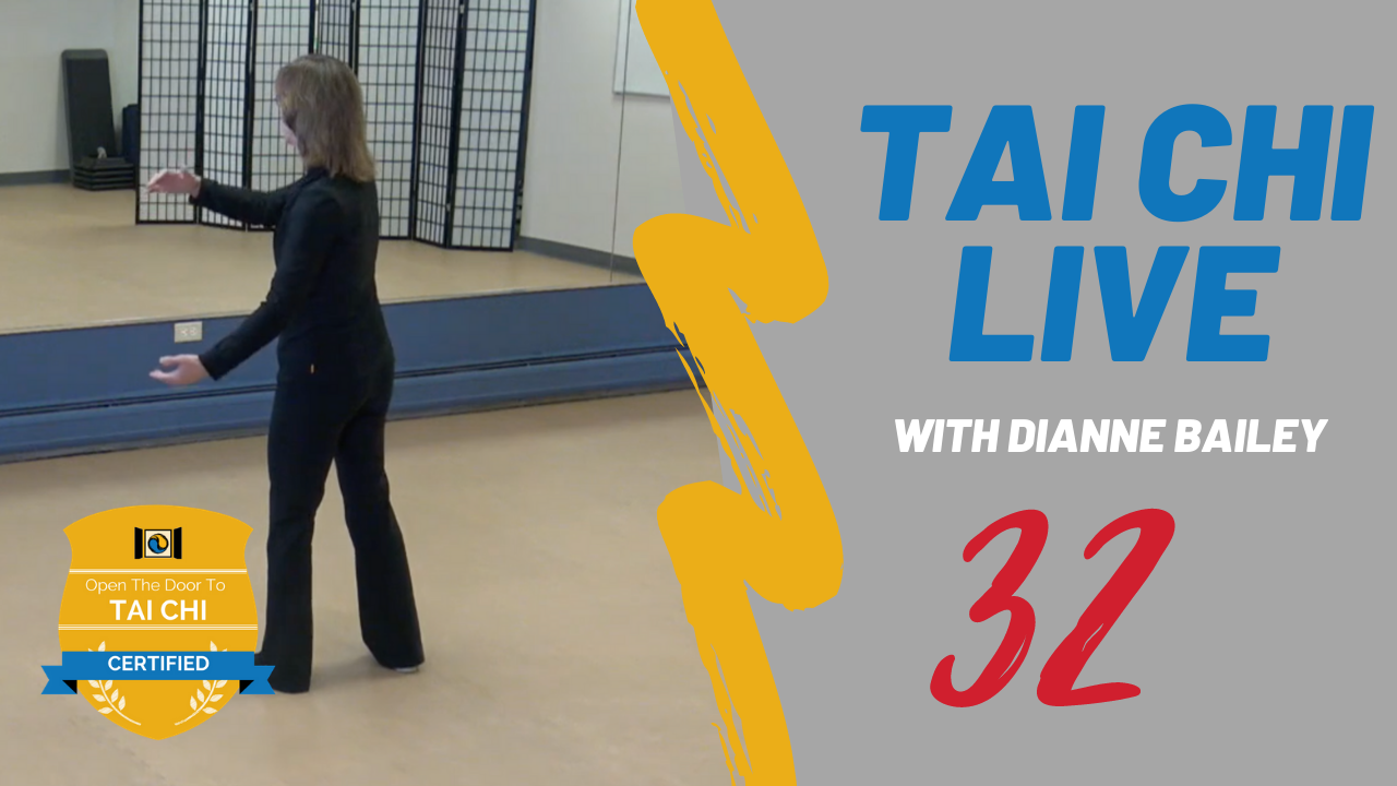 Ep. 32 Tai Chi LIVE --- Yang Style 24 Short Form - Continuous Movement