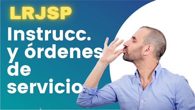 Artículo 6 - Instrucciones y órdenes ...