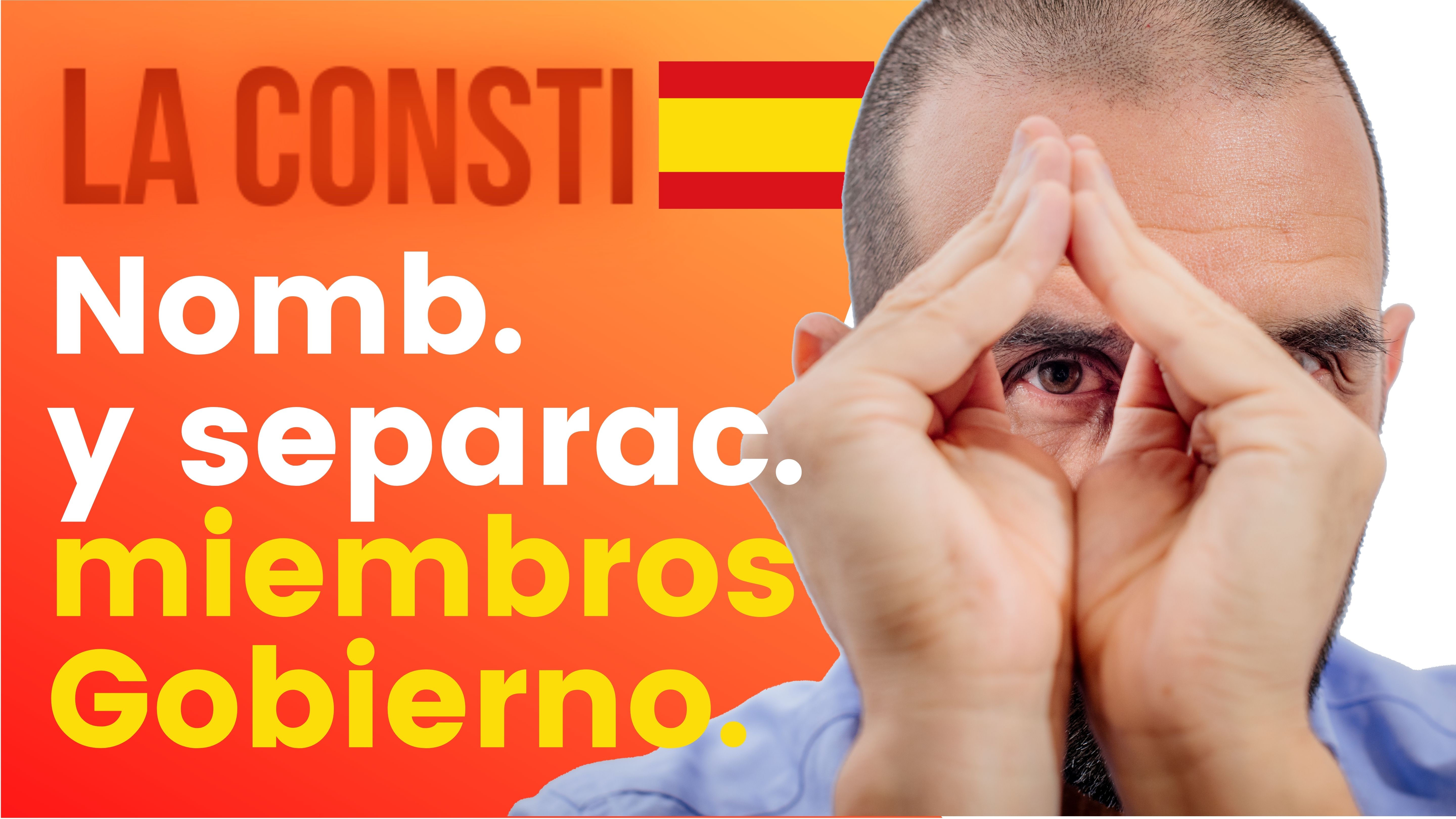 ARTÍCULO 100 - Nombramiento y separación miembros del Gobierno. 🇪🇸