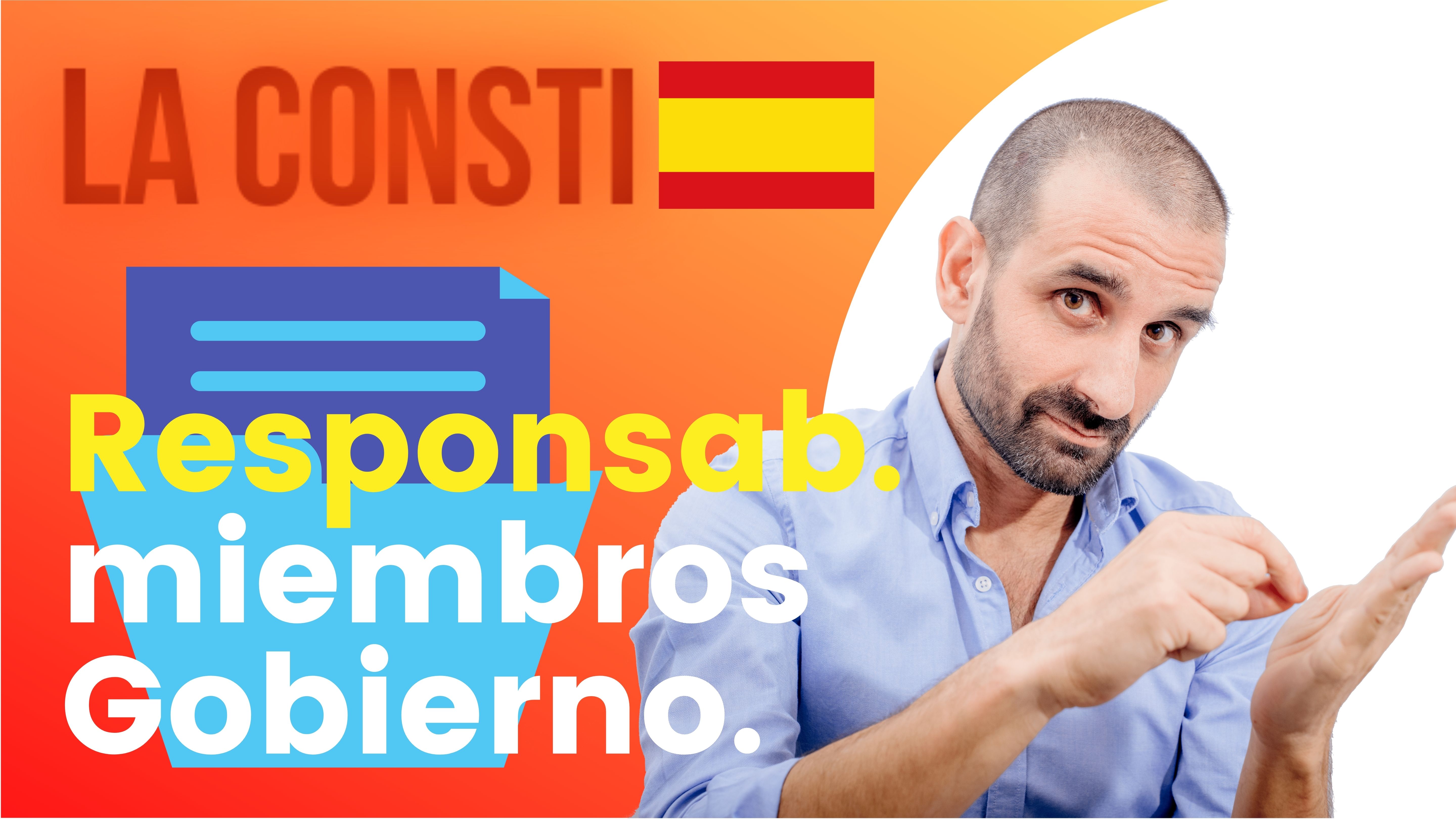 ARTÍCULO 102 - Responsabilidad miembros del Gobierno. 🇪🇸