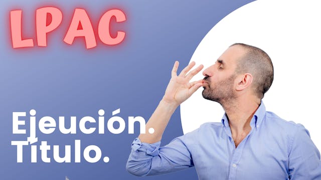 ARTÍCULO 97 - Ejecución. Título.