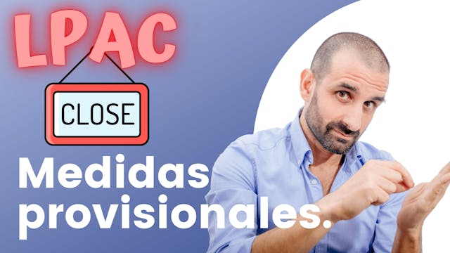 ARTÍCULO 56 - Medidas provisionales.