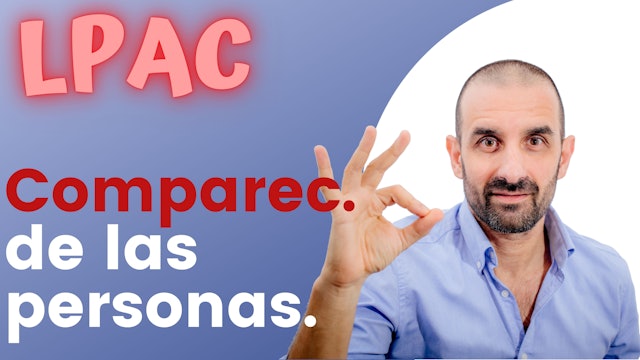 ARTÍCULO 19 - Comparecencia de las personas.