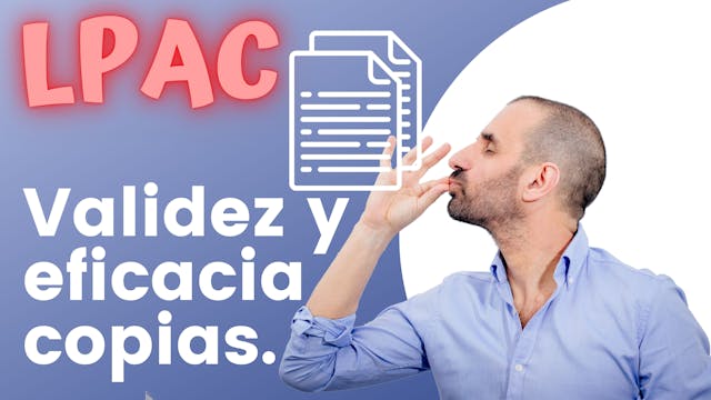 ARTÍCULO 27 - Validez y eficacia de l...