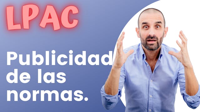 ARTÍCULO 131 - Publicidad de las nor...