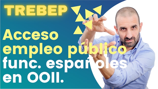 ARTÍCULO 58  - Acceso al empleo público de funcionarios españoles de OOII.