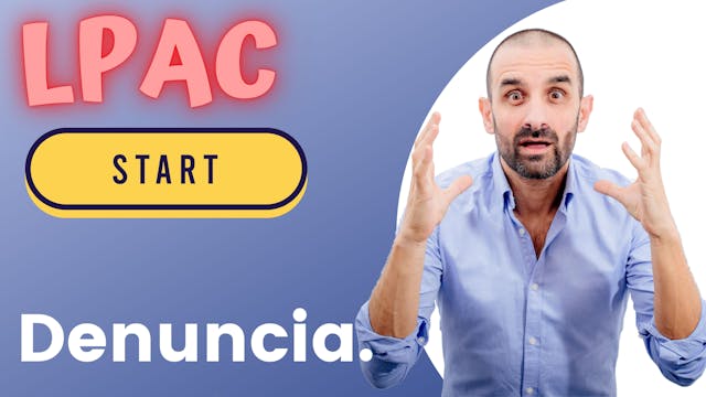 ARTÍCULO 62 - Inicio del PA por denun...