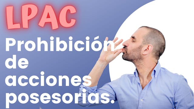 ARTÍCULO 105 - Prohibición de accione...