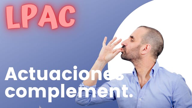 ARTÍCULO 87 - Actuaciones complementa...