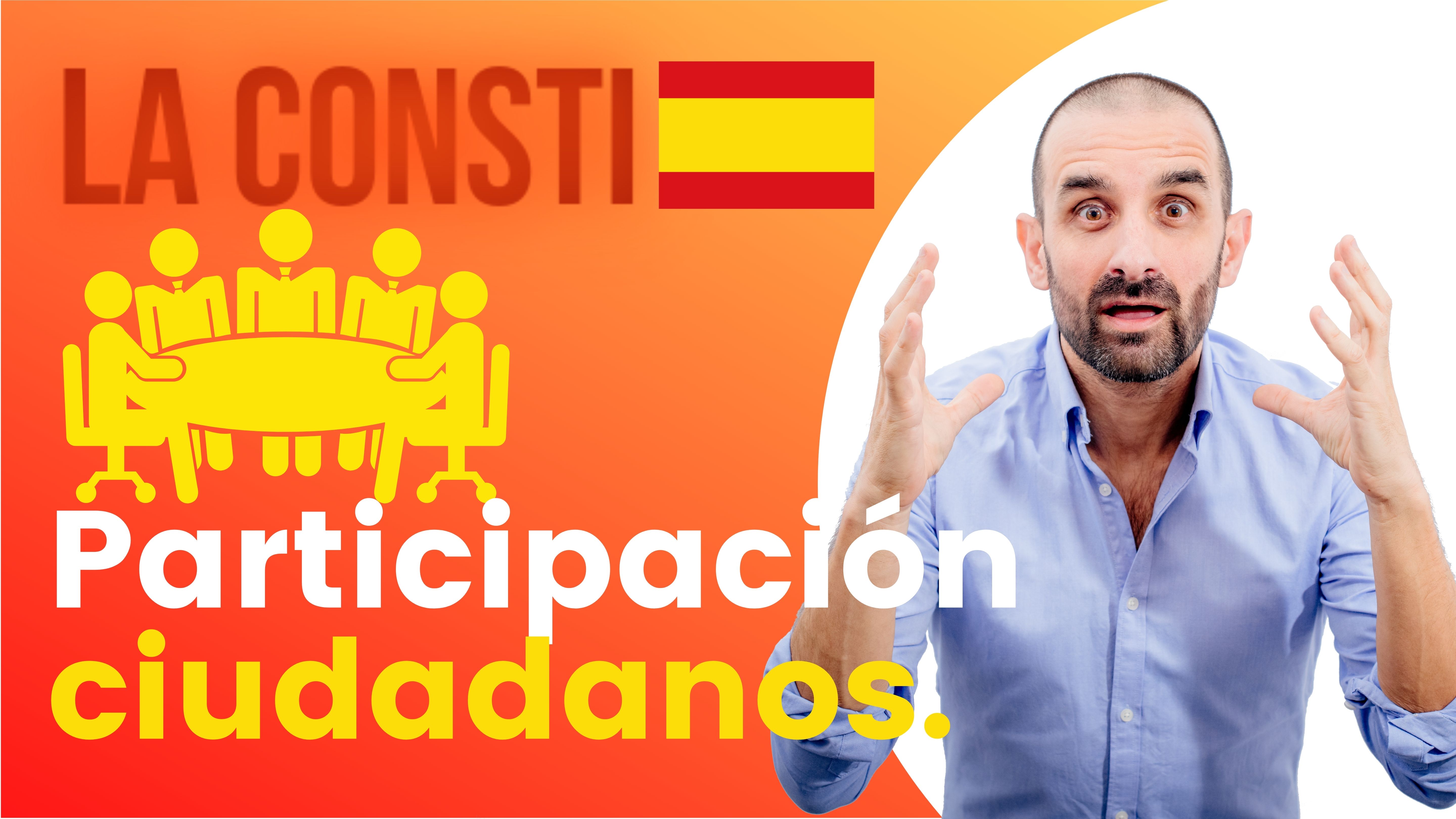 ARTÍCULO 105 - Participación de los ciudadanos. 🇪🇸