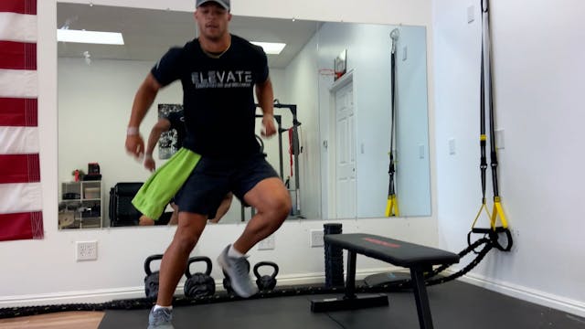 Lateral Jump to Straight