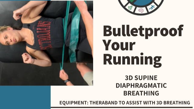 14) Pelvic Control Tx: Supine Diaphragmatic Breathing w/Theraband