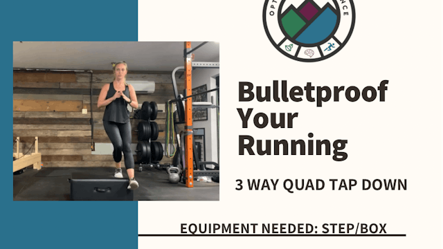 58) Multi-Joint Strength Tx: 3 Way Quad Tap Down