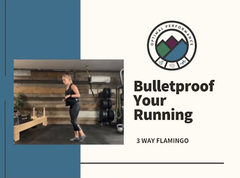 46) Foot/Ankle Strength Tx: 3 Way Flamingo