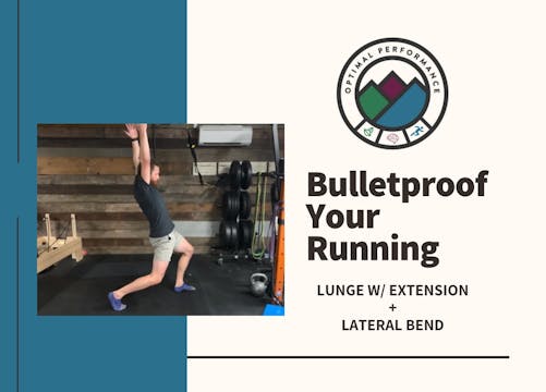 42) Hip Mobility Tx: Lunge w/Extension & Lat Bend