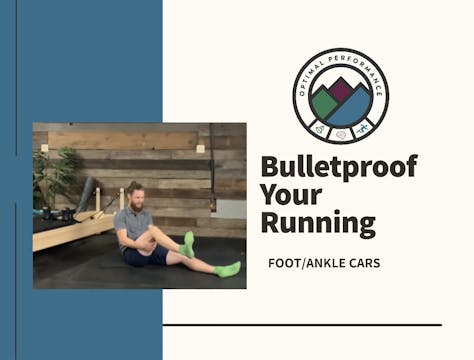 29) Foot/Ankle Mobility Tx: Ankle CARs