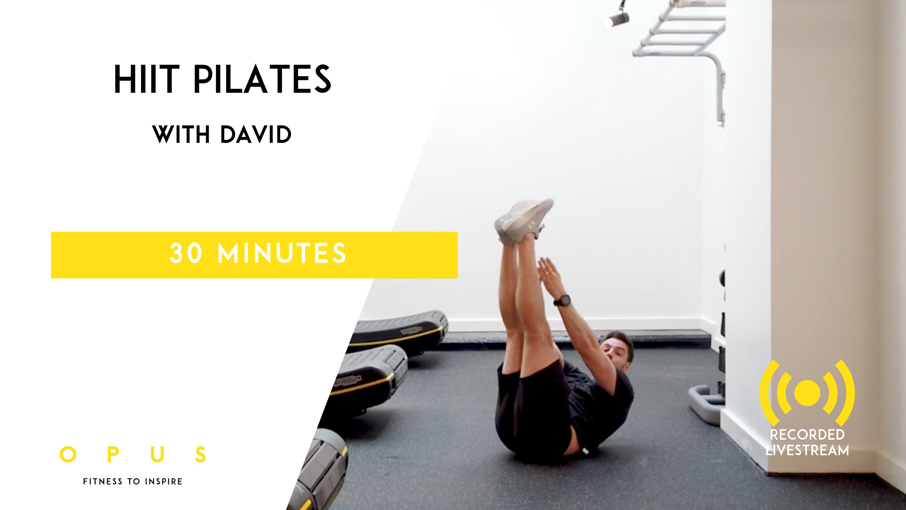#10 HIIT X Pilates LIVE | David | 30 minutes