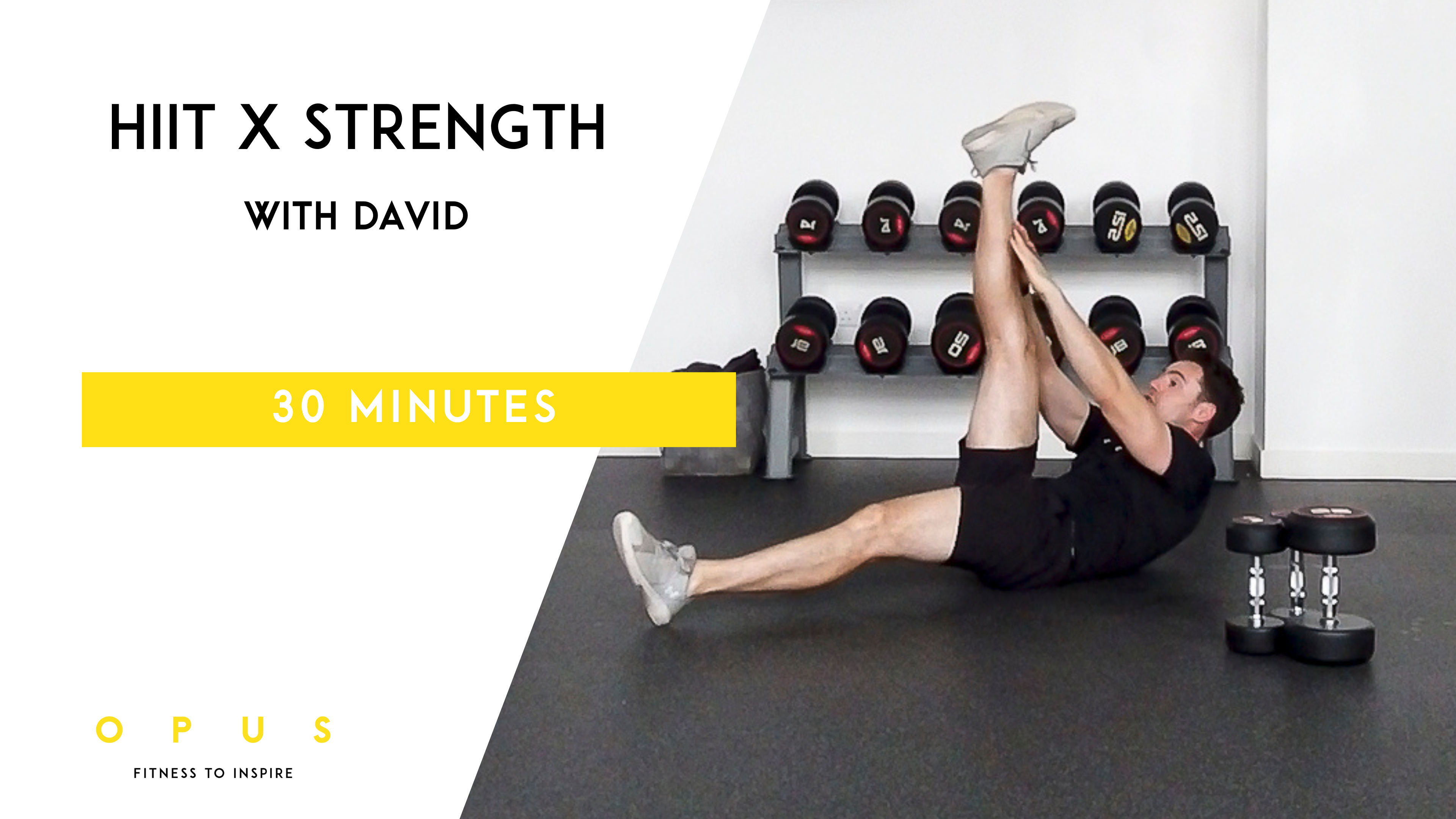 #21 HIIT X STRENGTH 3 | David | 30 Minutes