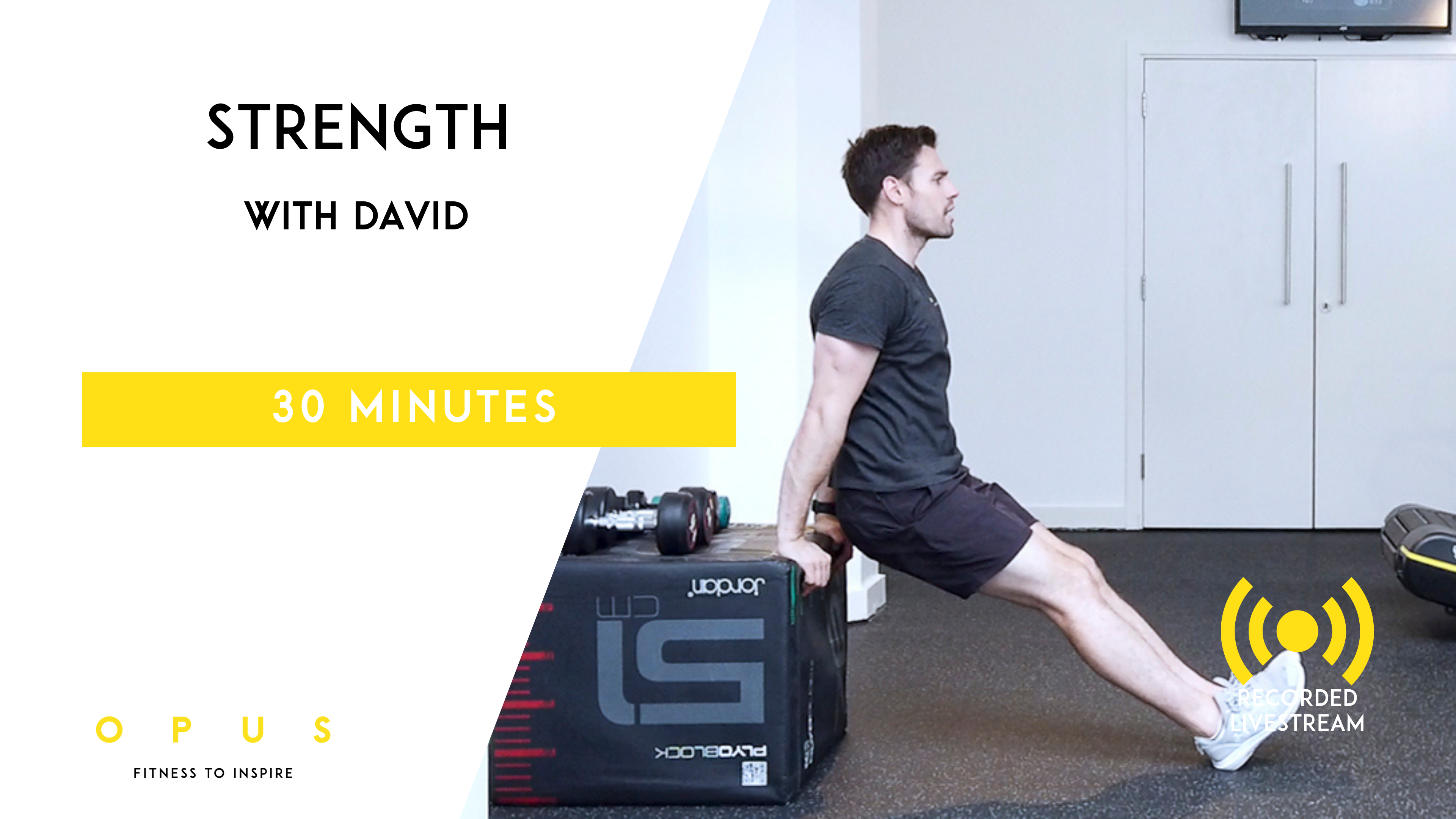 #13 STRENGTH Live | David | 30 minutes