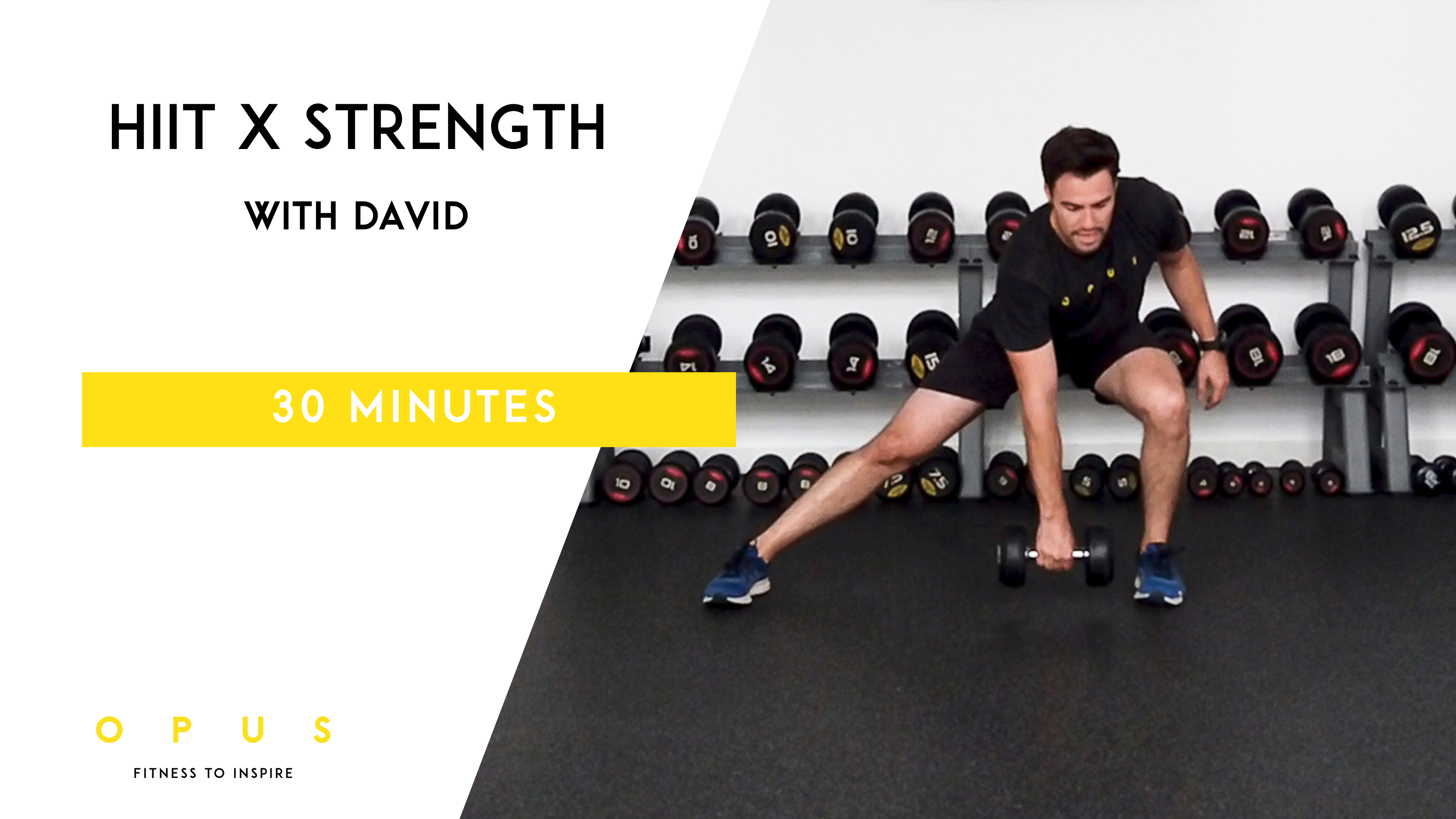 #20 HIIT X STRENGTH 2 | David | 30 Minutes