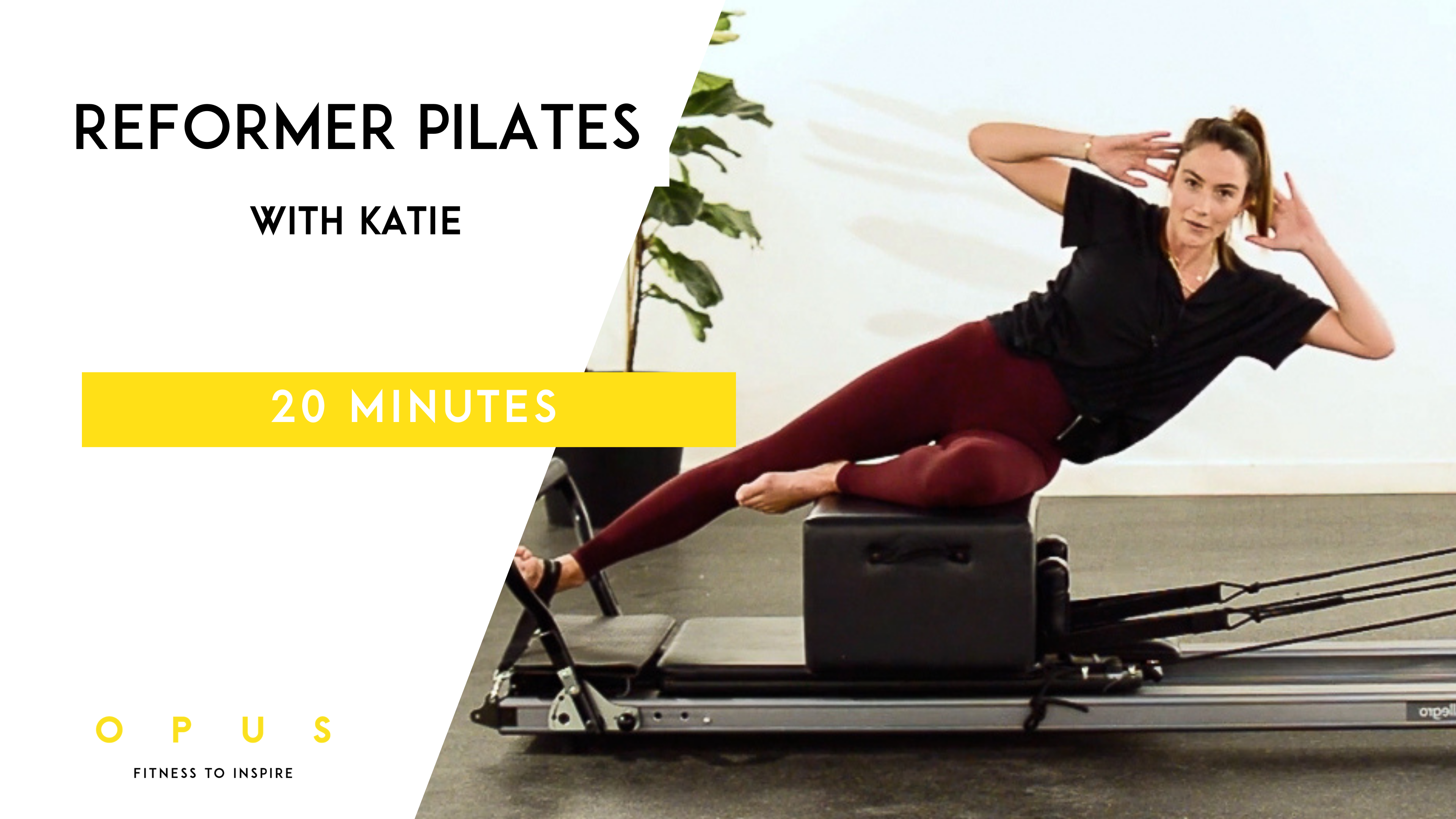 03. Advanced Reformer Pilates | Katie | 20 Mins