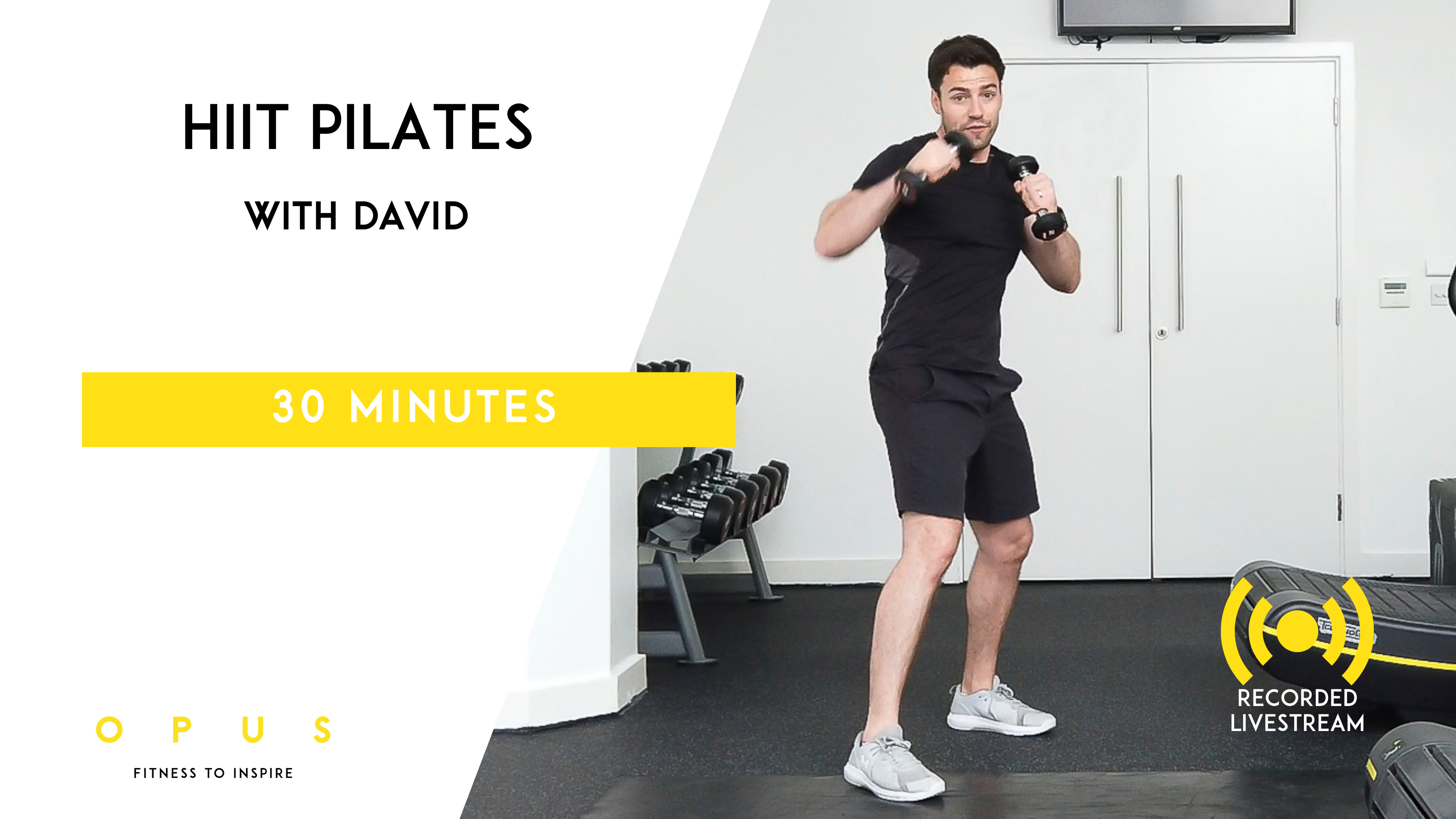 #11 HIIT X Pilates LIVE | David | 30 minutes
