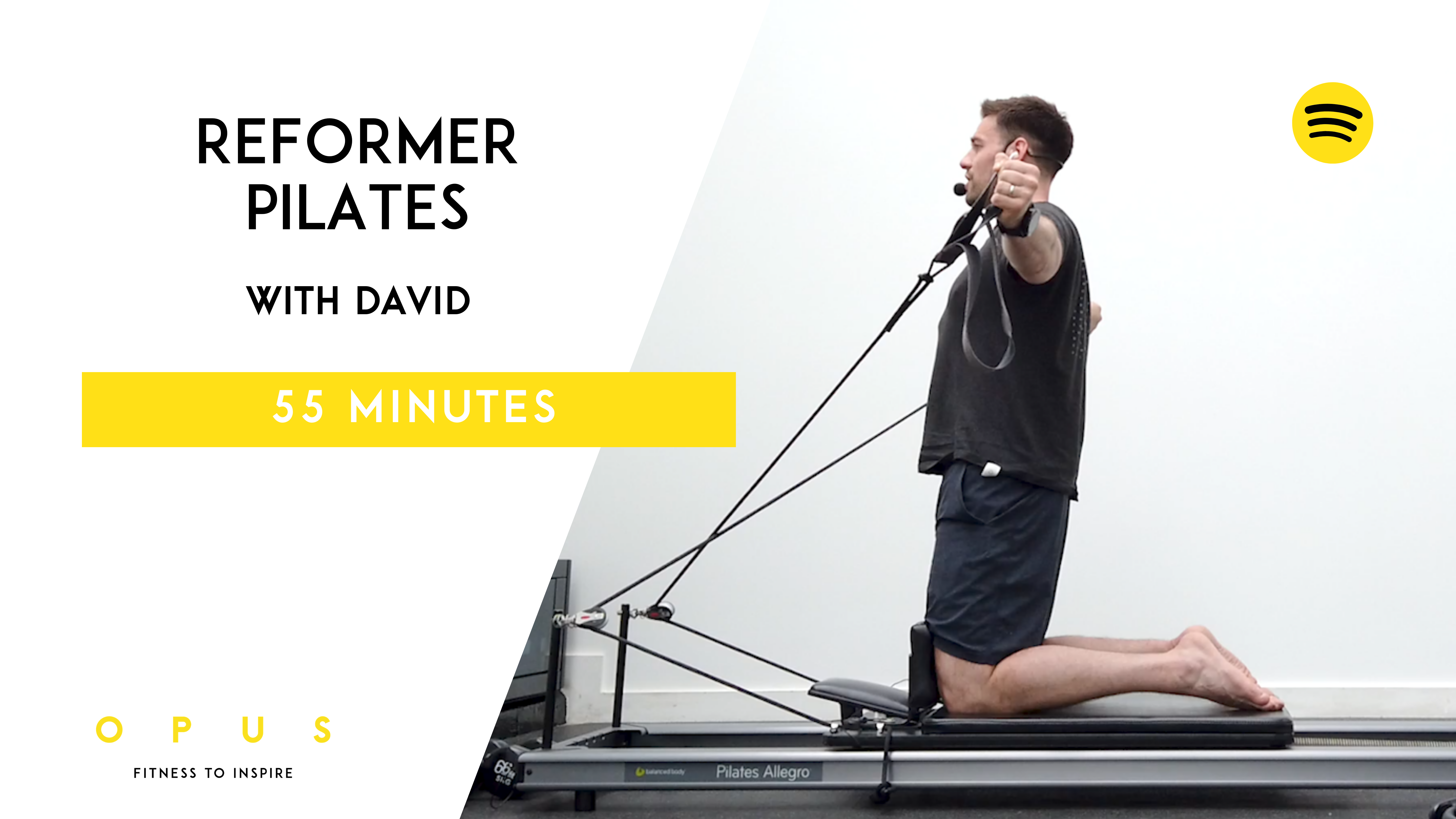 10. Reformer Pilates | David | 55 minutes