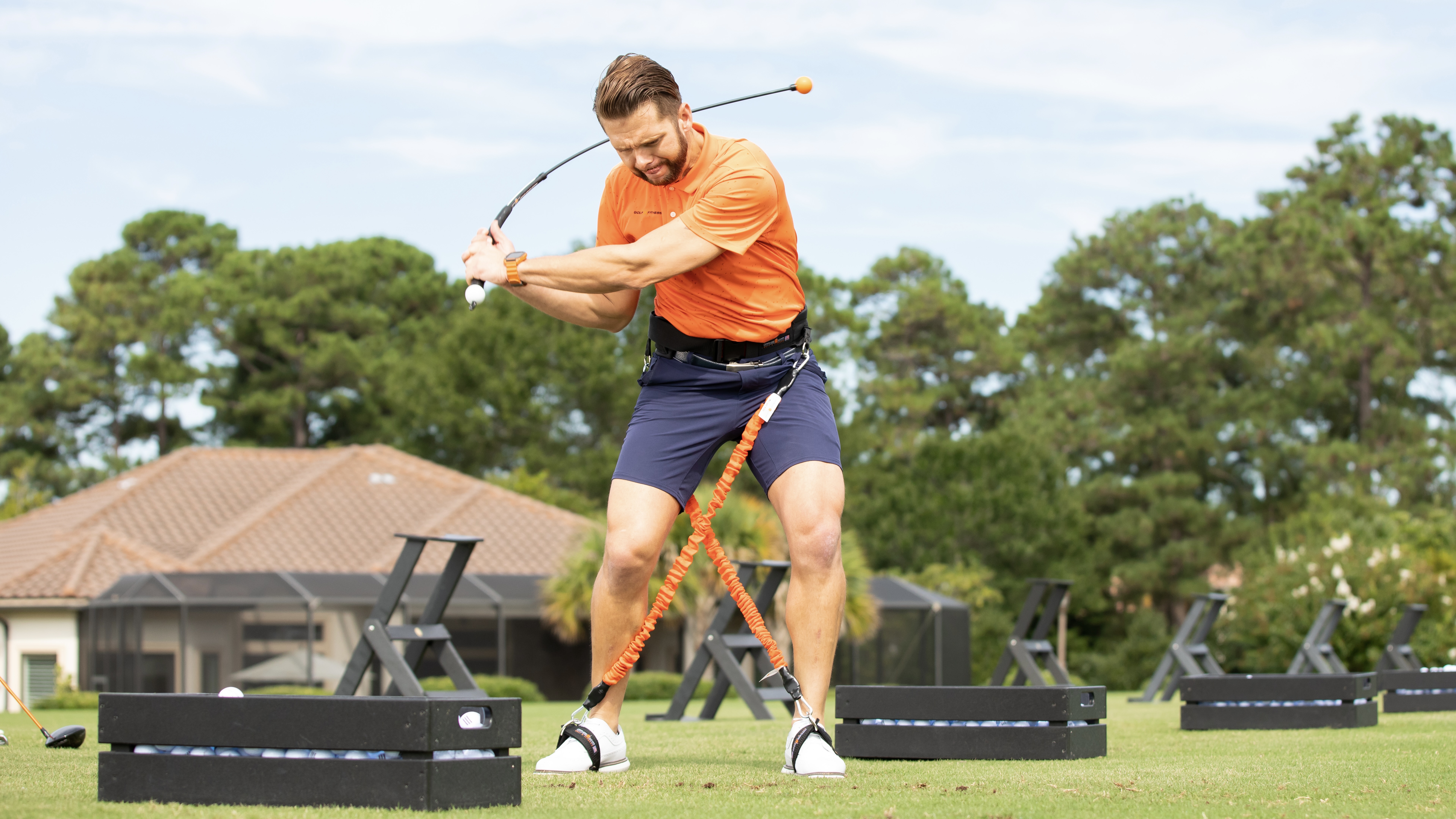 LightSpeed Workouts Orange Whip Golf & Fitness