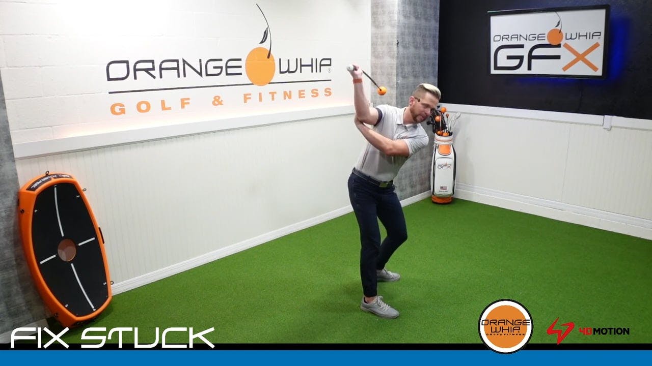 Stuck Whip Fix Orange Whip Golf & Fitness