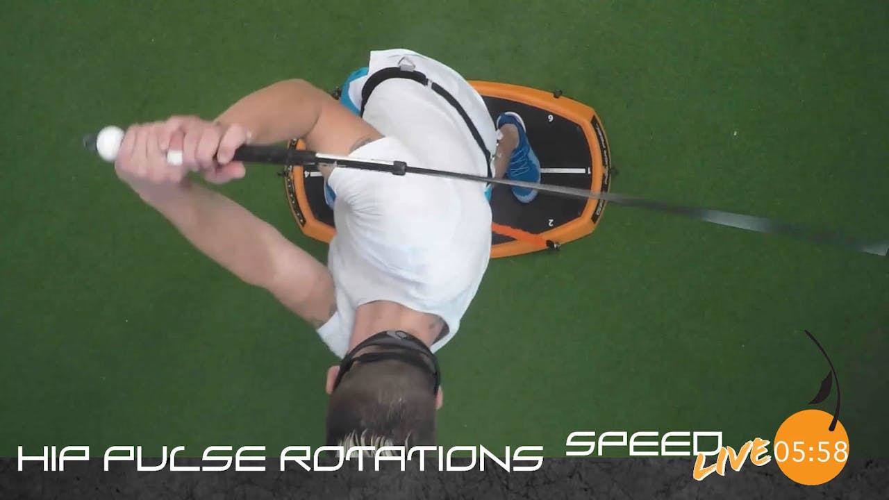 Turn And Burn Speed Training LightSpeed Workouts Orange Whip Golf