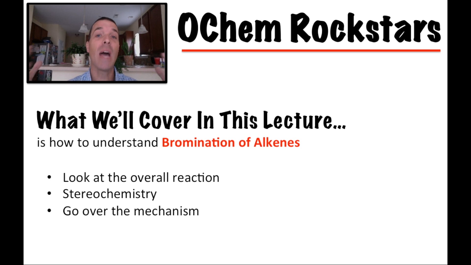 FB LIVE Lecture 21 (Alkenes - Bromination)