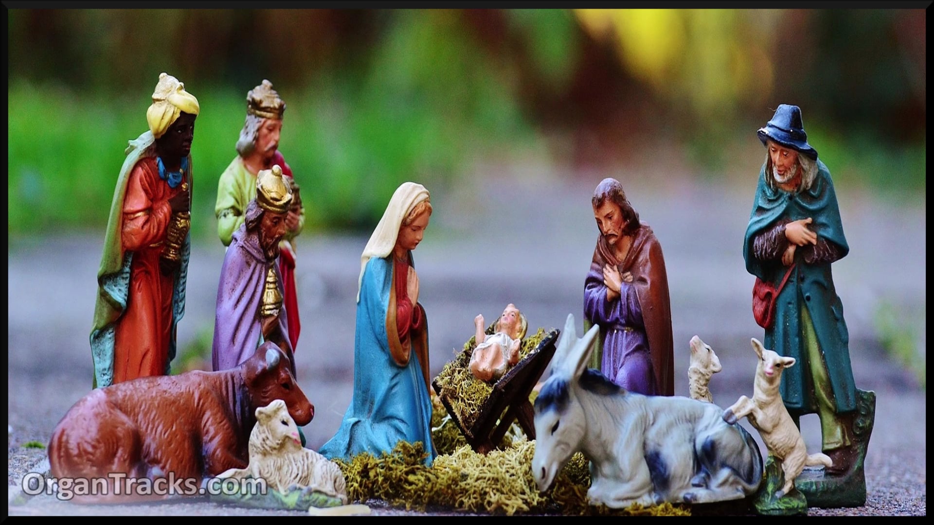 O Little Town Of Bethlehem (FOREST GREEN, 4 Verses)