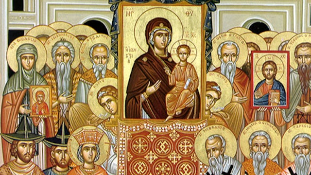 AE69-3 Orthodoxy, Gregory Palamas, Holy Cross
