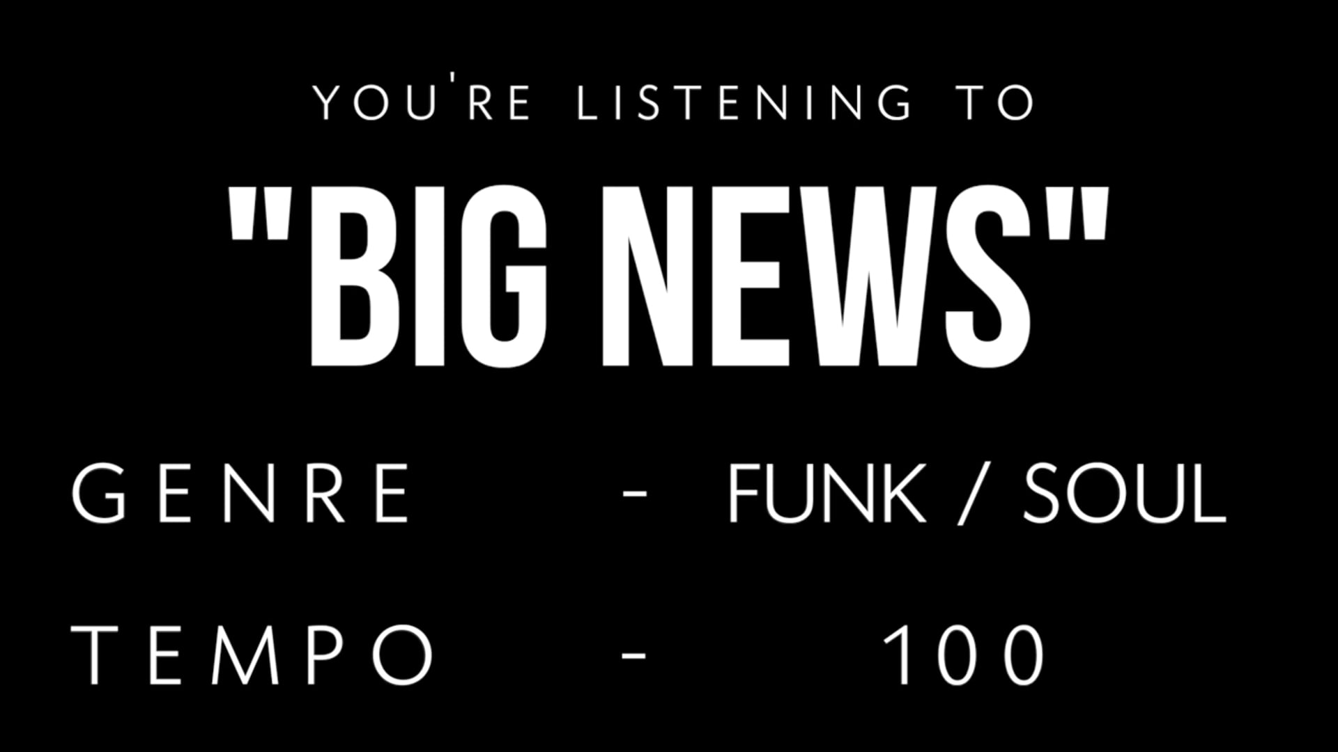 Big News Practice Loop