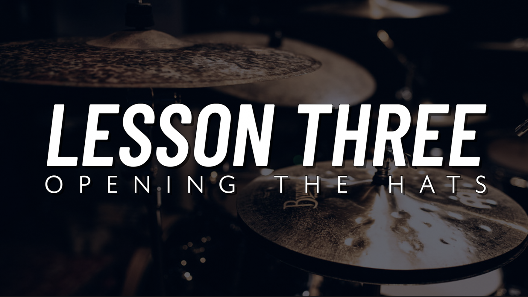 Basic Groove | Lesson 3