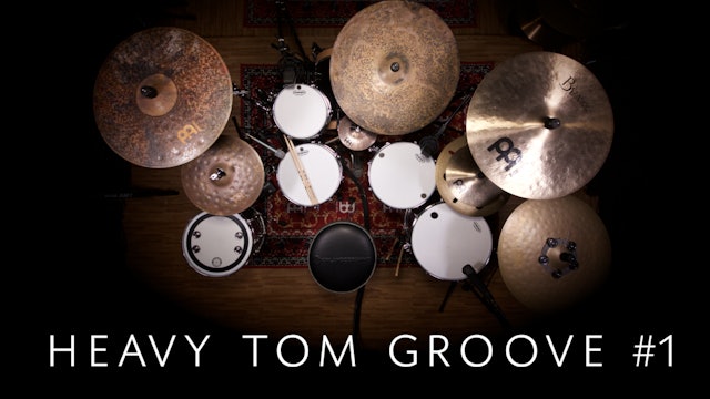 Heavy Tom Groove 1 - Single Lesson