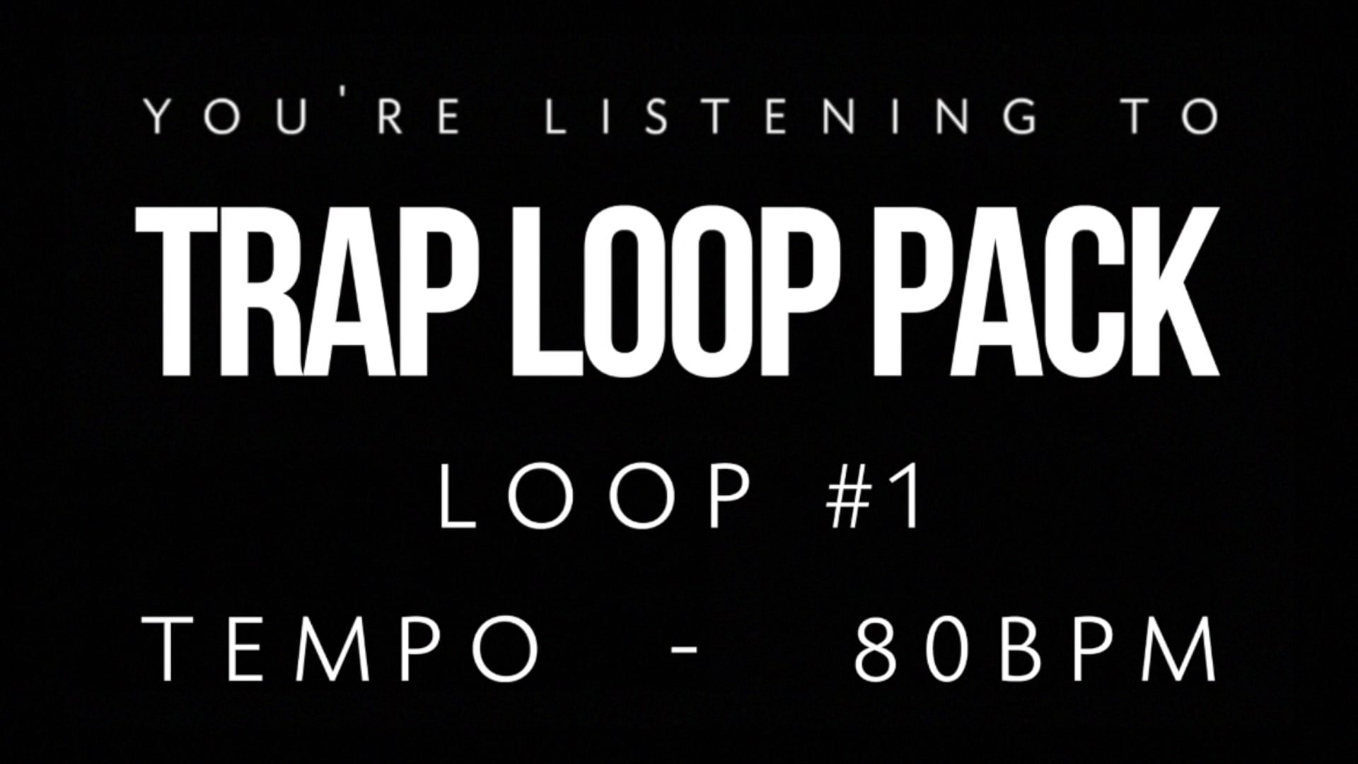 Trap Vol 1 - Loop 1