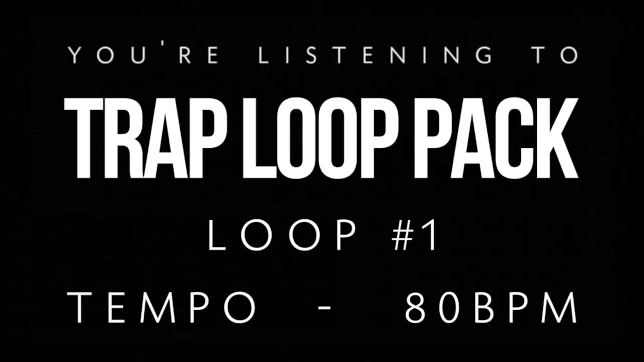 Trap Vol 1 - Loop 1 - Orlando Drummer